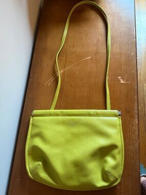 Matt & Nat Neon Lime Shoulder Crossbody Bag